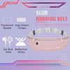Slim Running Belt, Bounce Free Fanny Pack Phone Holder(Light Pink)