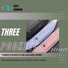 Slim Running Belt, Bounce Free Fanny Pack Phone Holder(Light Purple)