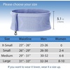 Slim Running Belt, No-Bounce Hidden Waist Pack with 360° Opening for Soft Flask, Cellphones, Keys or Gels, Grey, Small(Purple)
