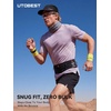 UTOBEST Running Belt for Men & Women, No Bounce Running Waist Pack, B7 Pro(Black)
