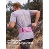 UTOBEST Running Belt for Men & Women, No Bounce Running Waist Pack, B7 Pro(Green)