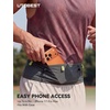UTOBEST Running Belt for Men & Women, No Bounce Running Waist Pack, B7 Pro(Grey)