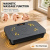 Vibration Plate Exercise Machine, 1-999 Full Body Workout Platform(Black)