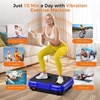 Vibration Plate Exercise Machine Vibrating Plate for Lymphatic Drainage(Blue)