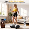 Vibration Plate Exercise Machine Vibrating Plate for Lymphatic Drainage(Gray)