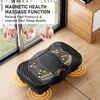 Vibration Plate Exercise Machine for Full Body Lymphatic Drainage(Black)