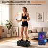 Vibration Plate Exercise Machine for Full Body Lymphatic Drainage(Carbon Black)