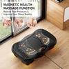 Vibration Plate Exercise Machine for Full Body Lymphatic Drainage(Deep Black)