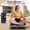 Vibration Plate Exercise Machine for Full Body Lymphatic Drainage(Gray)
