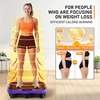 Vibration Plate Exercise Machine for Full Body Lymphatic Drainage(Purple)