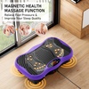 Vibration Plate Exercise Machine for Full Body Lymphatic Drainage(Purple)