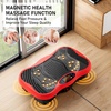 Vibration Plate Exercise Machine for Full Body Lymphatic Drainage(Red)