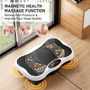 Vibration Plate Exercise Machine for Full Body Lymphatic Drainage(White)