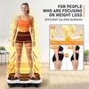 Vibration Plate Exercise Machine for Full Body Lymphatic Drainage(White)