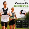 ZelaFit™ Running Phone Holder Vest for Women & Men – Lightweight Running Gear and Everyday Running Essentials – Chest Rig Phone Holder for Running (Black)(Large – XX-Large)