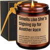 GSPY Candle, Gifts for Runners, Running Accessories for Women, Female, Girl