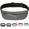 Running Belt for Women & Men-Ultra Light Slim Running Belts(Grey)