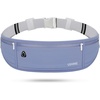 Slim Running Belt, Bounce Free Fanny Pack Phone Holder(Dark Blue)