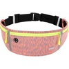 Slim Running Belt, Bounce Free Fanny Pack Phone Holder(Orange)