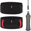 UTOBEST Running Belt for Men & Women, No Bounce Running Waist Pack, B7 Pro(Black Set(3-Piece))