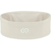 VersaSlim Low-Profile Running Belt, Gym Waist Pack, Black, S(Off-White)