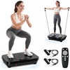 Vibration Plate Exercise Machine, 1-999 Full Body Workout Platform(Black)