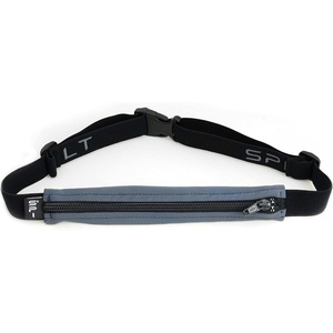 SPIbelt Running Belt Original Monochromatic, Women Men, Phone Holder for Running, Running Fanny Pack, Holder for Phone, Running Waist Pack, Adjustable Waist, [Fits All Phones]. White w/White Zipper(Anthracite with Black Zipper)